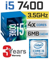 CPUD Core i5 - 7400 (3.0GHz/6M/1151) Box AD